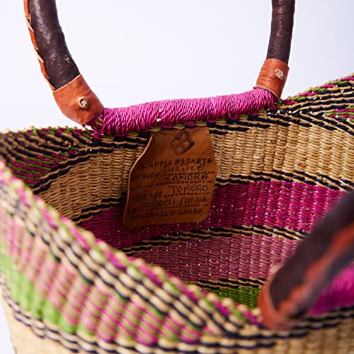 Handwoven Grass Basket Winged Style <br>Assorted