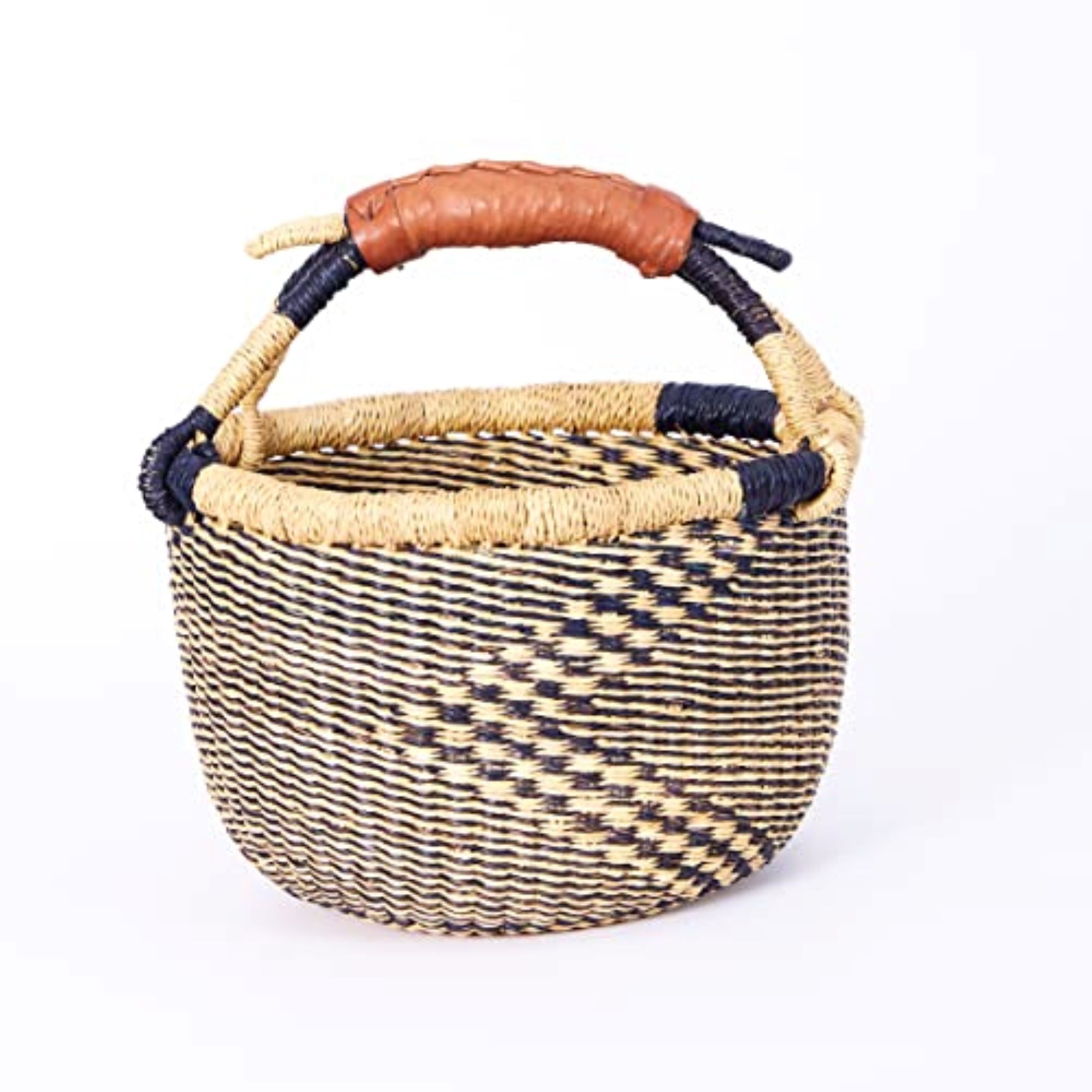 Handwoven Grass Basket Mini Market Style <br>Assorted