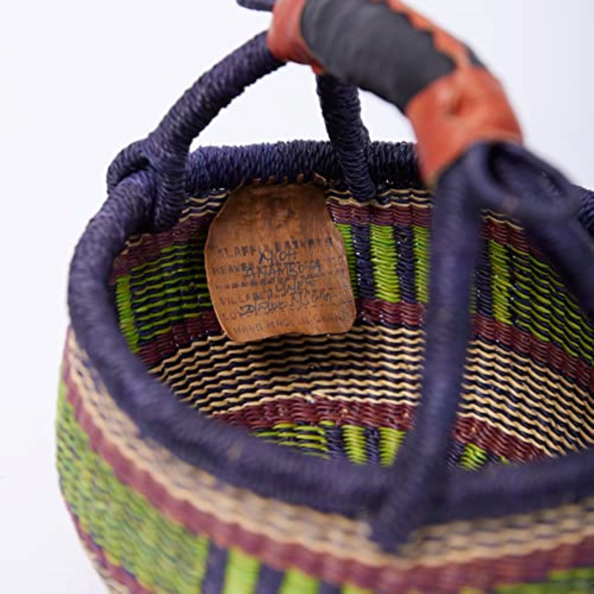 Handwoven Grass Basket Mini Market Style <br>Assorted