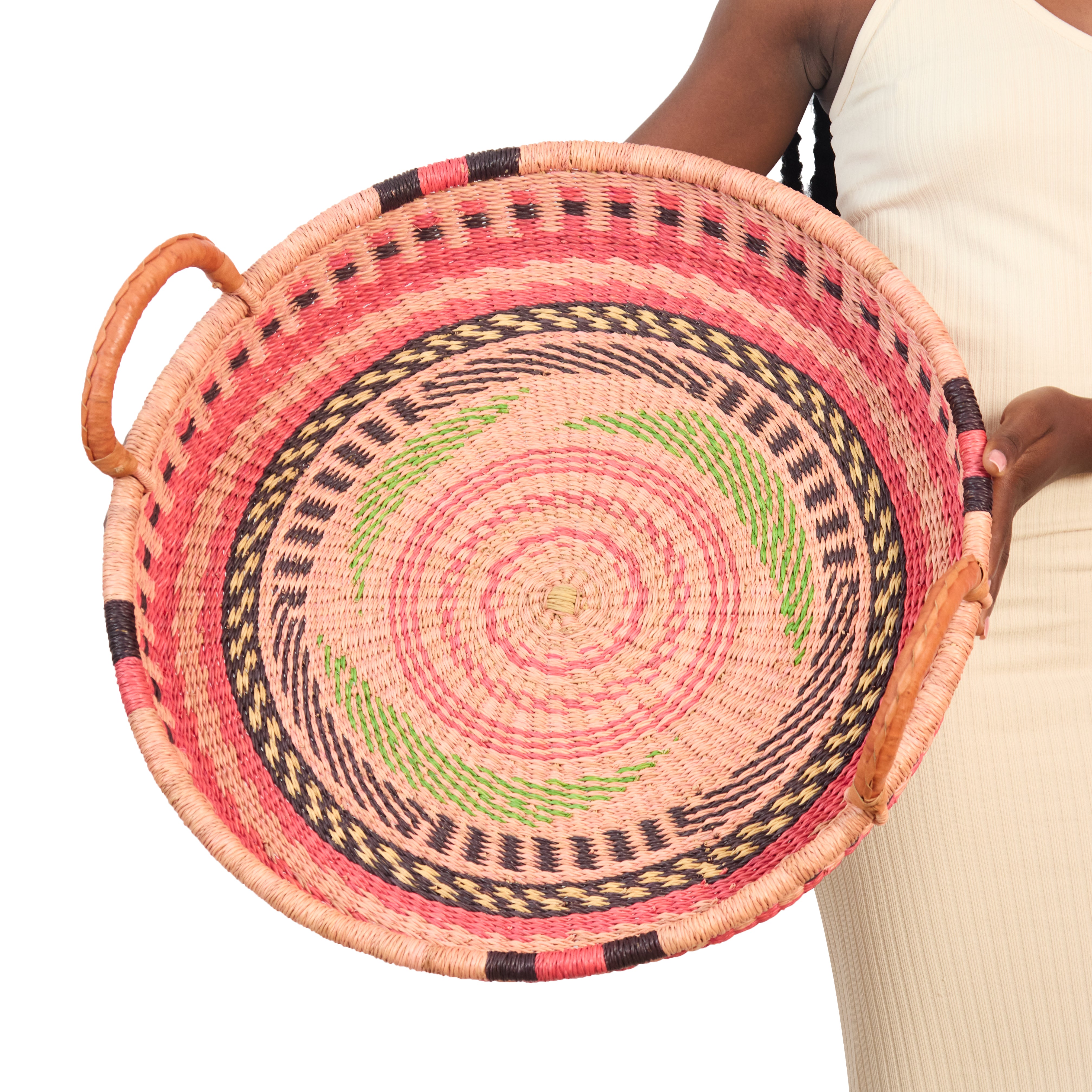 Handwoven Grass Basket Market Style <br>Assorted